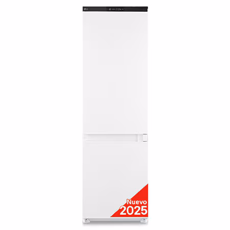 Frigorífico combi - LG GTFN256SER, No Frost, 177 cm, 233 l, Sin panelar