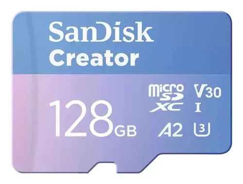 SanDisk Creator 128 GB MicroSDXC UHS-I Clase 10 SDSQXAA-128G-GN6MS