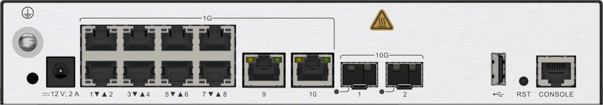 Huawei AP Controller AC650-128AP mainframe (10*GE ports 02355NCG