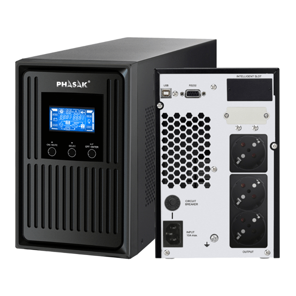 Phasak SAI Conqueror Pro Online 1000 VA PH 8010