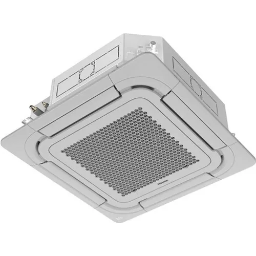 Hisense - Aire acondicionado cassette Hisense Inverter con 6020 frig-h y 6880 kcal-h - ACT71UR4RJC8-AUW71U4RJ7.