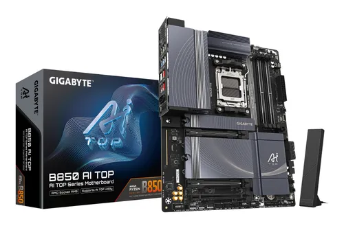 GIGABYTE B850 AI TOP placa base AMD B850 Zócalo AM5 ATX B850 AI TOP