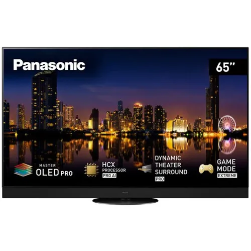 Panasonic - TV OLED 164cm (65'') Panasonic TX-65MZ1500E 4K HDR, Procesador HCX Pro AI, Dolby Vision IQ, HDR10, Pie Giratorio.