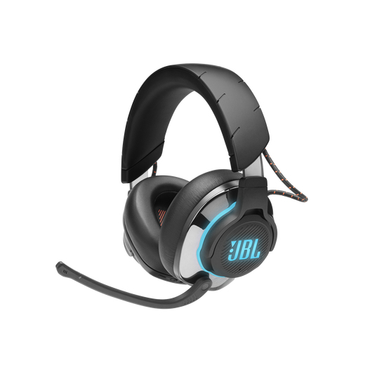 Auriculares gaming - JBL Quantum 810 Q810WLBLK, Bluetooth, Inalámbrico y alámbrico, Micrófono, Cancelación Activa de ruido, 43 h, Negro