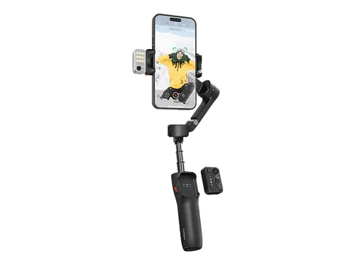 Gimbal - Hohem iSteady V3 AI Auto-Track, 3 Ejes, Mando a Distancia, 13h Autonomía, Negro
