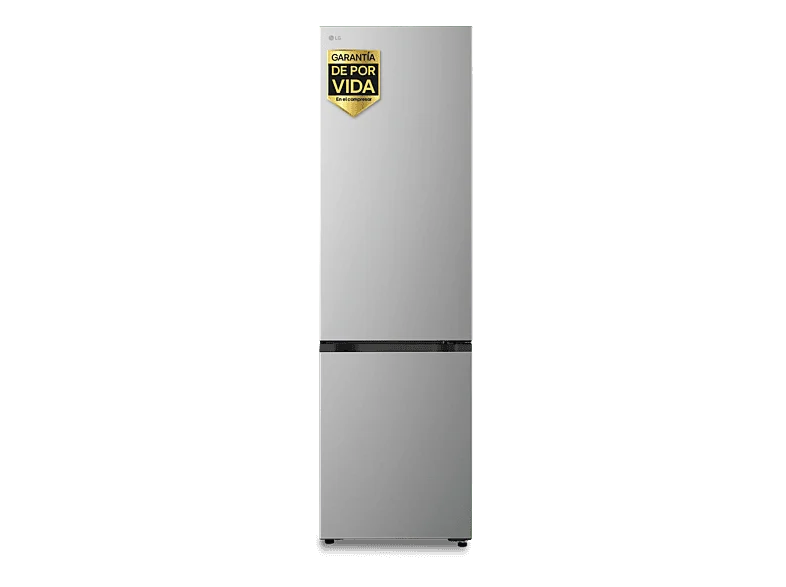 Frigorífico combi - LG GBBS726APY, No Frost, 203 cm, 375 l, DoorCooling+™, FRESHBalancer™, Inox antihuellas