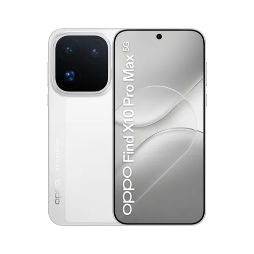OPPO Find X10 Pro Max, Luna White, 512 GB, 12 GB RAM, 6.78 " ProXDR, 144 Hz, MediaTek Dimensity 9600 Pro, 7150 mAh