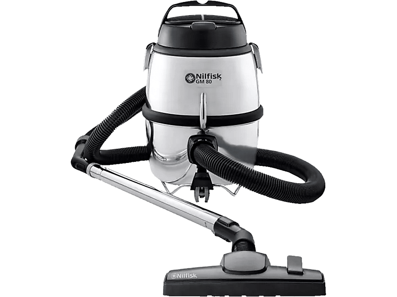 Aspirador con bolsa - Nilfisk GM 80 Classic, 780W, 6.25L, Bajo ruido, Clase A