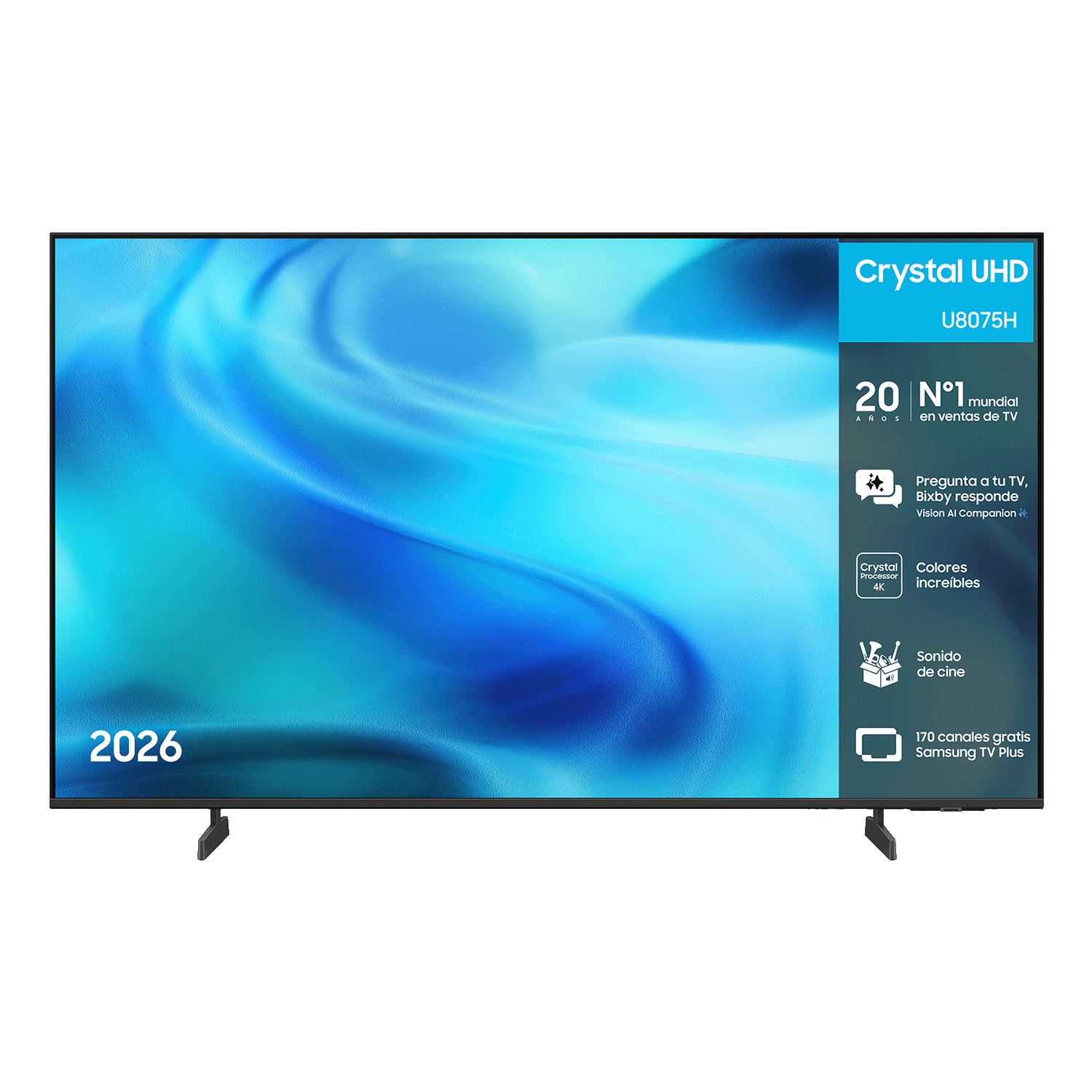 Samsung - TV LED 127cm (50") Samsung TU50U7005HUXXC 4K Smart TV con Gaming Hub 120Hz.