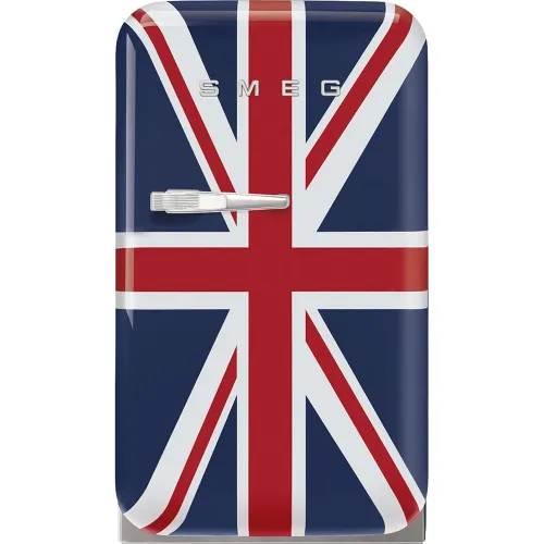 Smeg - Frigorífico 1 puerta Smeg, 34 litros, Frío estático, Union Jack, apertura a la derecha - FAB5RDUJ6.