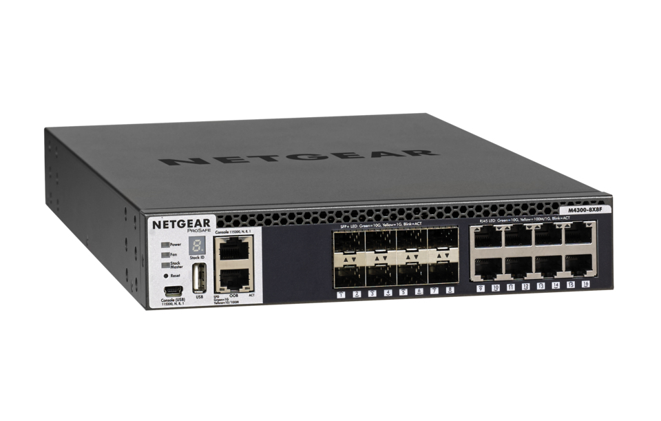 NETGEAR M4300-8X8F Gestionado L3 10G Ethernet XSM4316S-100NES