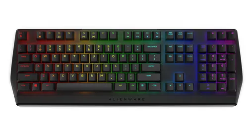 Teclado Gaming Alienware AW410K Mecánico RGB 100% Completo Negro