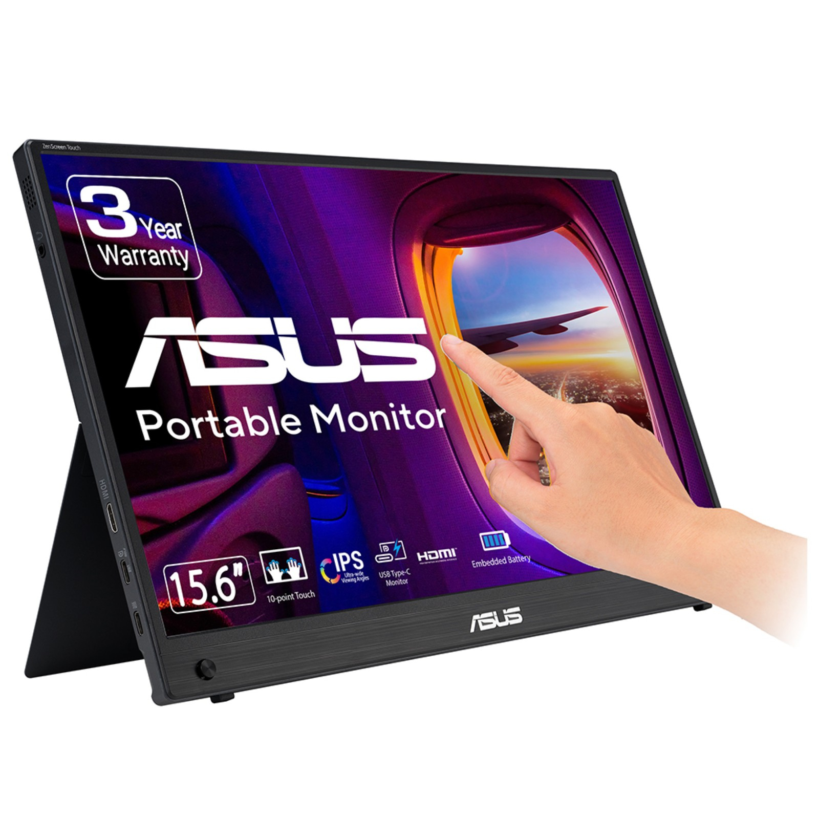 ASUS ZenScreen MB16AMTR pantalla para PC 39,6 cm 90LM04S0-B02170