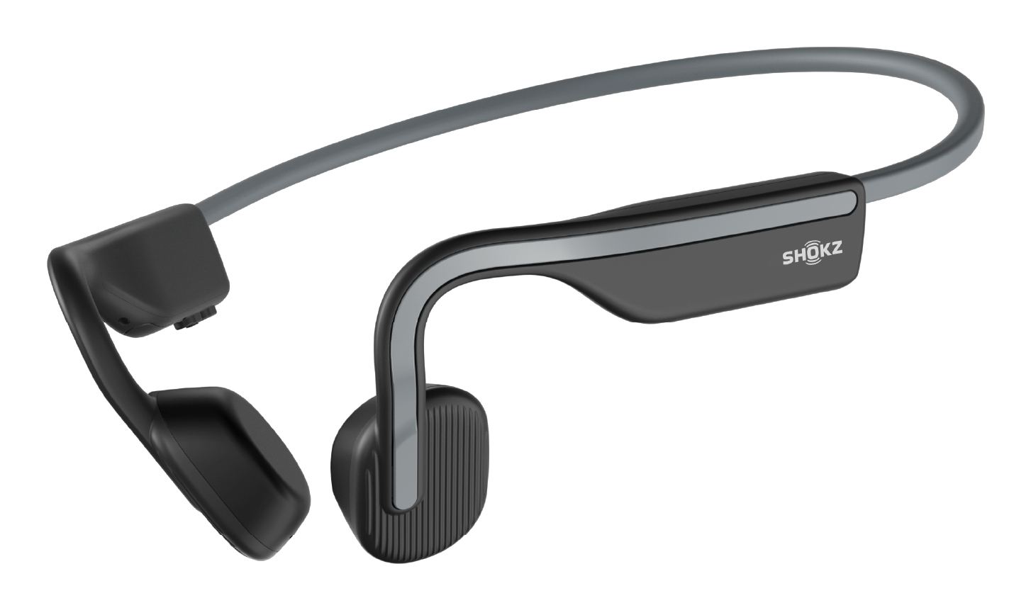 Auriculares conducción ósea - Shokz Openmove, Banda para el cuello, Bluetooth, 6h Autonomía, IP55, Slate Grey