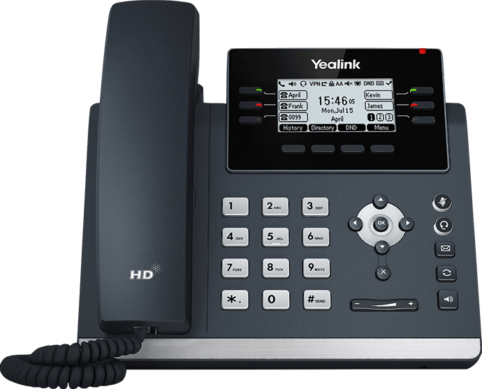 Yealink SIP T42U teléfono IP Gris LCD Wifi 1301201