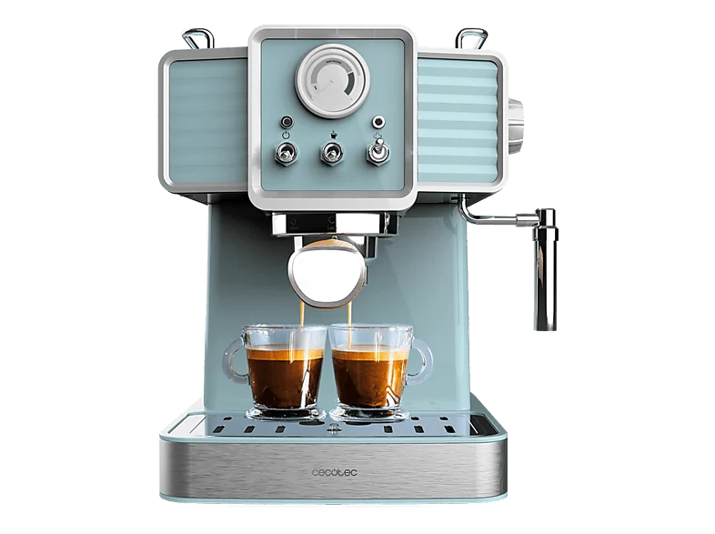 CAFETERA CECOTEC VINTAGE ESPRESSO 20 TRADIZIONALE LIGHT BLUE