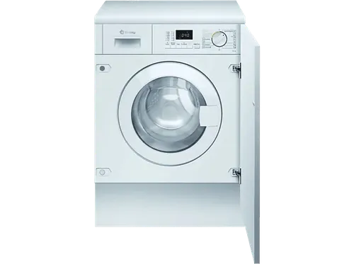 Lavadora secadora integrable - Balay 3TW773B, 7 kg/4 kg, 1200 rpm, Inicio diferido, Display Led, Blanco