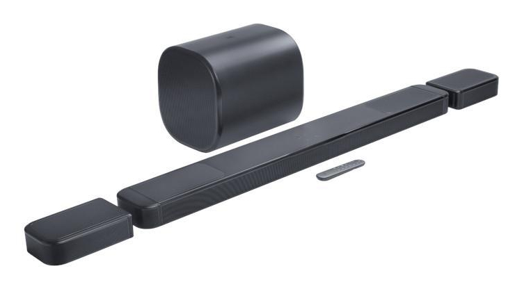 Barra de sonido - JBL Bar 1300MK2, Potencia 2470 W, 11.1.4, Dolby Atmos y DTS:X, Wifi, Subwoofer Inalámbrico, satélites desmontables sin cables, Negro