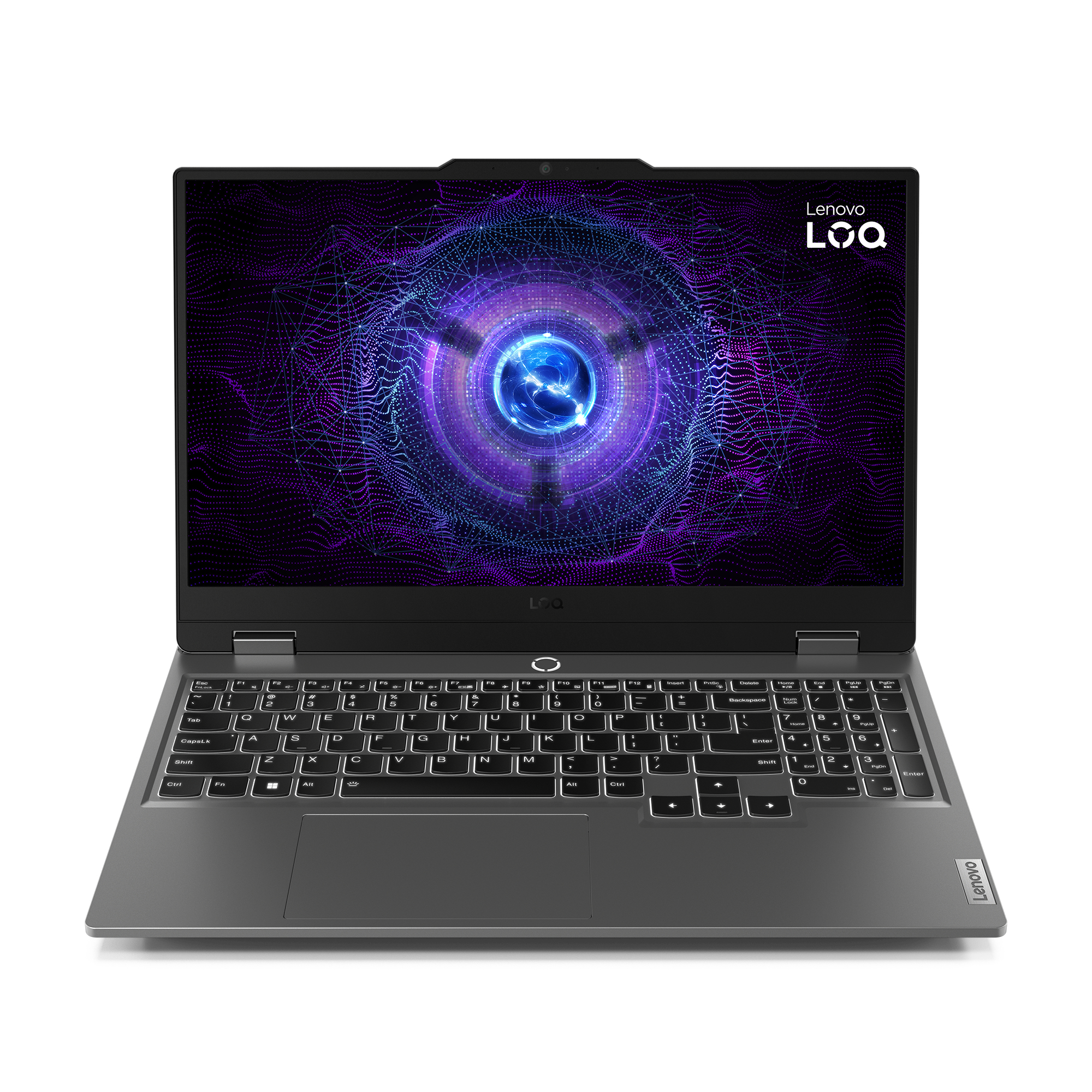 Portátil gaming - Lenovo LOQ 15IAX9, 15.6" Full-HD, Intel® Core™ i5-12600HX, 24GB RAM, 512GB SSD, GeForce RTX™ 4050, Sin sistema operativo, Gris