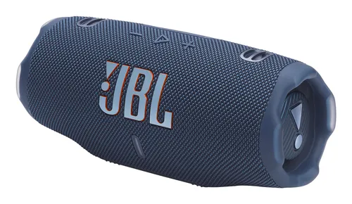 Altavoz bluetooth - JBL Charge 6, 45 W, Bluetooth, Hasta 24 horas + 4 con Playtime Boost, Resistente a golpes, agua y polvo, Azul