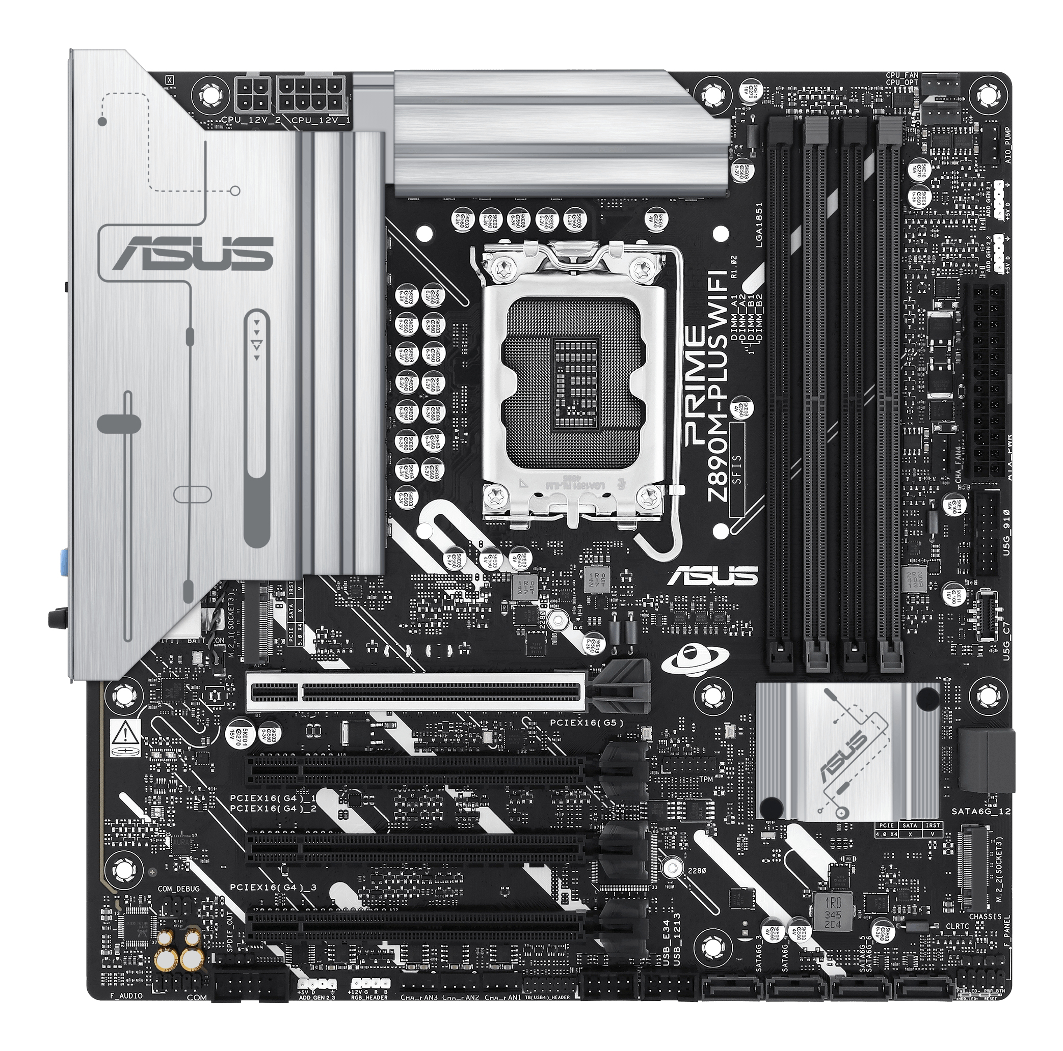 ASUS PRIME Z890M-PLUS WIFI Intel Z890 LGA 1851 (Socket 90MB1J80-M0EAY0