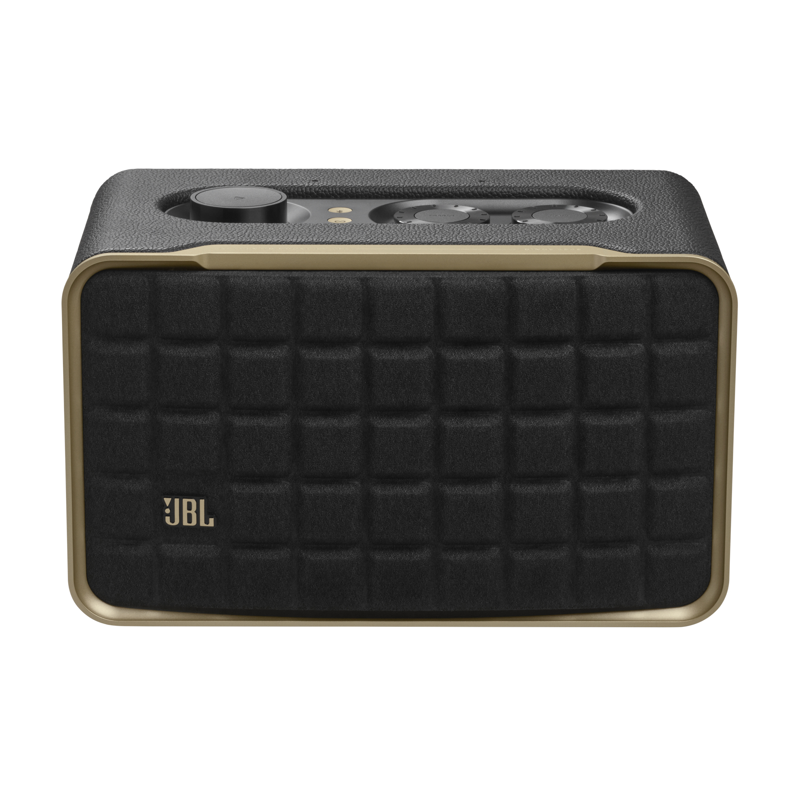 Altavoz bluetooth - JBL Authentics 200, 90W, Bluetooth, Wi-Fi, asistentes de voz Google y Alexa, diseño retro, Negro