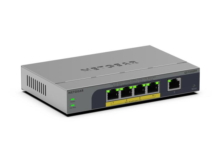 NETGEAR GS105EPP No administrado Gigabit Ethernet GS105EPP-100EUS