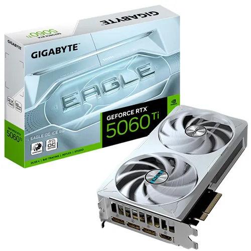 Gigabyte GeForce RTX 5060 Ti EAGLE OC ICE 8GB GDDR7 DLSS4