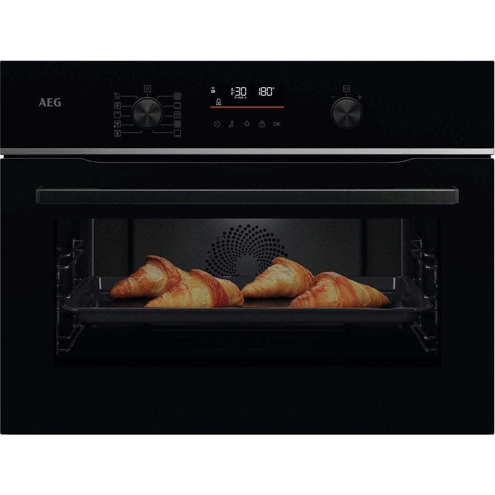 AEG Horno compacto Serie 5000 SurroundCook con SteamBake con Display LED Explore TA5PK401B