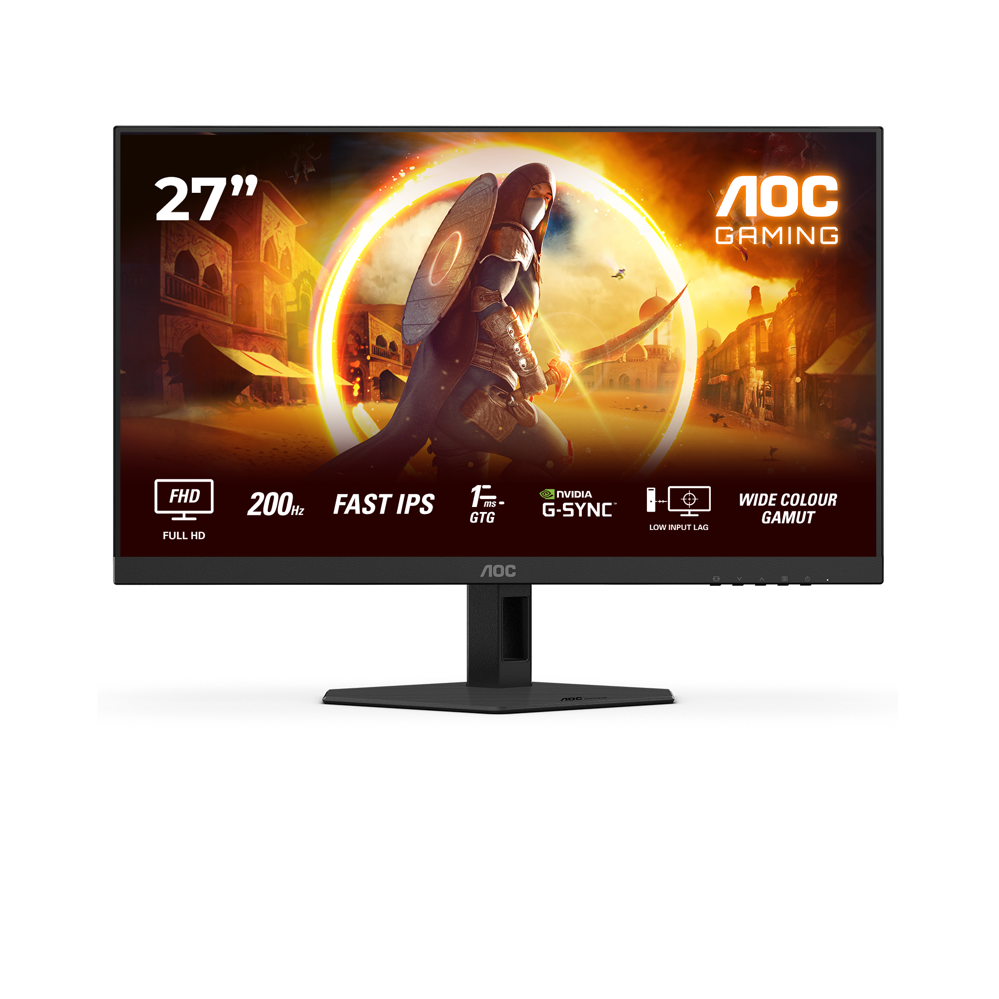 AOC G4 27G4HRE pantalla para PC 68,6 cm (27") 1920 x 1080 27G4HRE