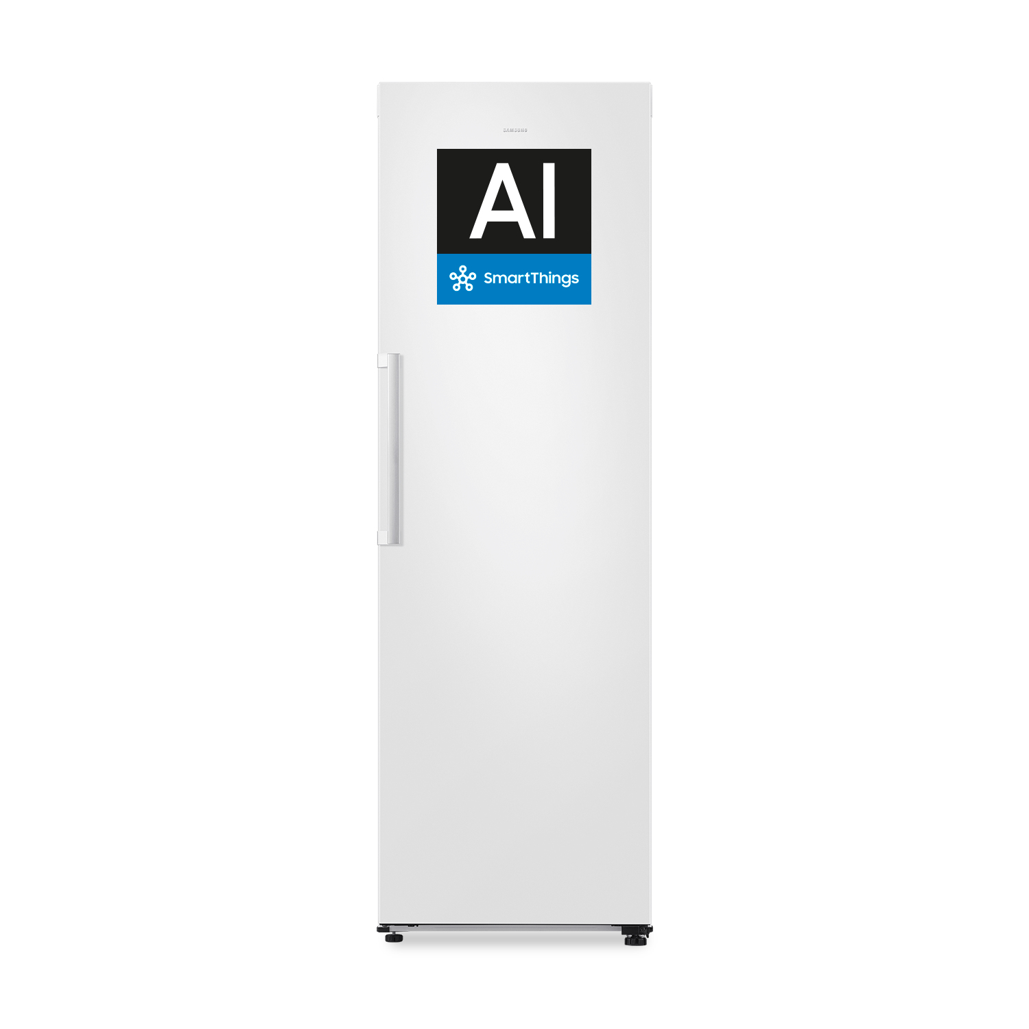 Samsung - Frigorífico 1 Puerta Samsung Bespoke AI 186cm 387L Clase E Blanco RR70H39FEVEF.