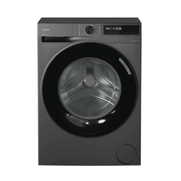 LAVADORA CARGA FRONTAL CANDY BR 49SBL8G-S 9 KG 1400 RPM A LOOK INOX
