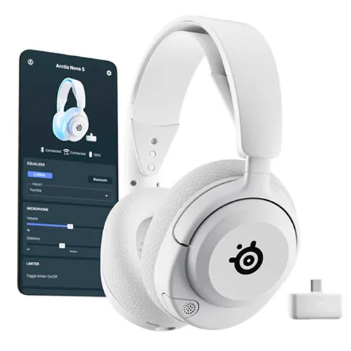 AURICULARES STEELSERIES - ARCTIS NOVA 5P BLANCO (61674)