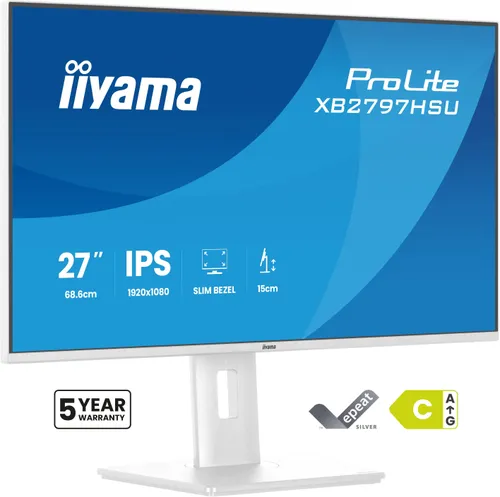 iiyama XB2797HSU-W1 Monitor ProLite 27" IPS FHD 120Hz XB2797HSU-W1