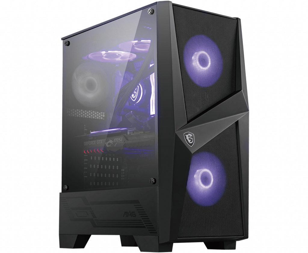 CAJA GAMING MSI MAG FORGE 100M | ATX | RGB | NEGRO