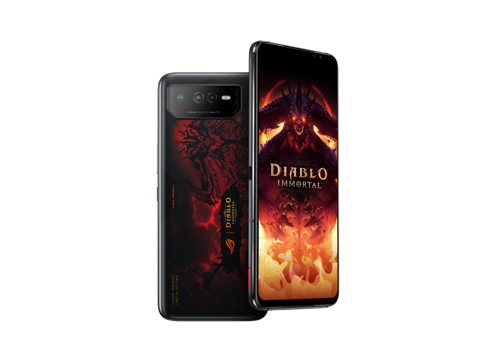 Asus ROG 6 Diablo Immortal Edition 6.7" 16GB 512GB 5G Hellfire Red