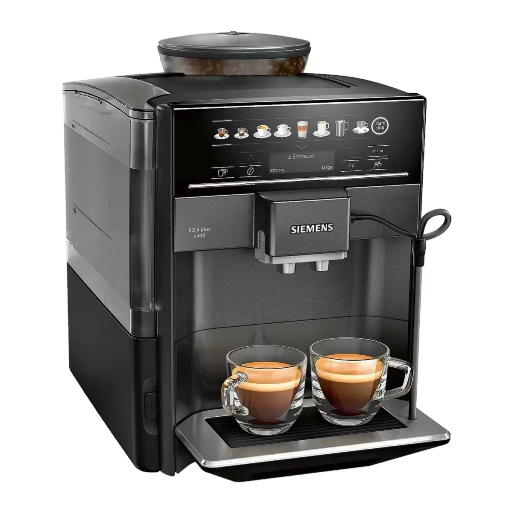 Cafetera Superautomática Siemens EQ.6 Plus S400 TE654319RW Molinillo Integrado Negro