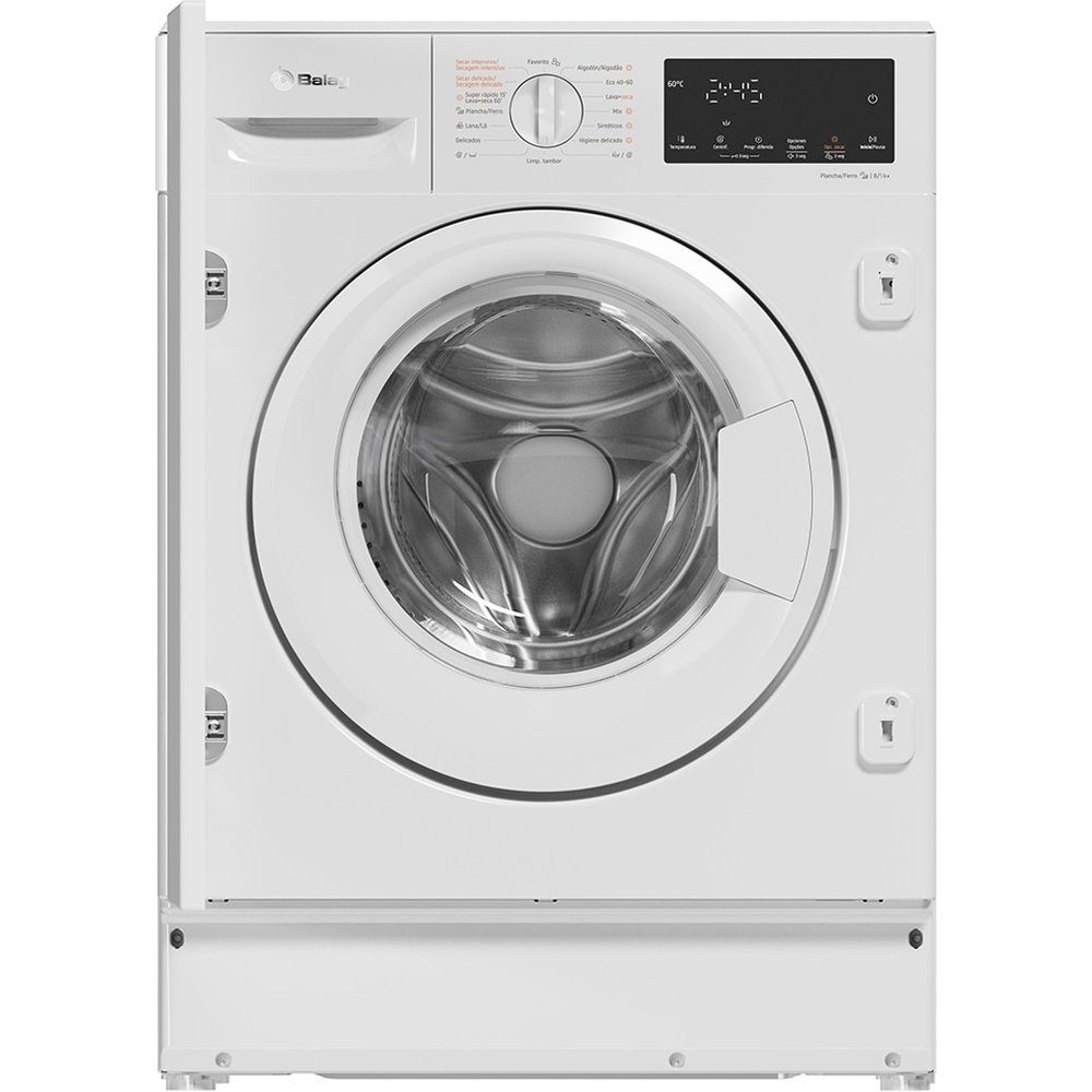 Balay - Lavadora secadora integrable Balay, 8 kg - 1.400 rpm, Pausa+Carga - 3TW887B.