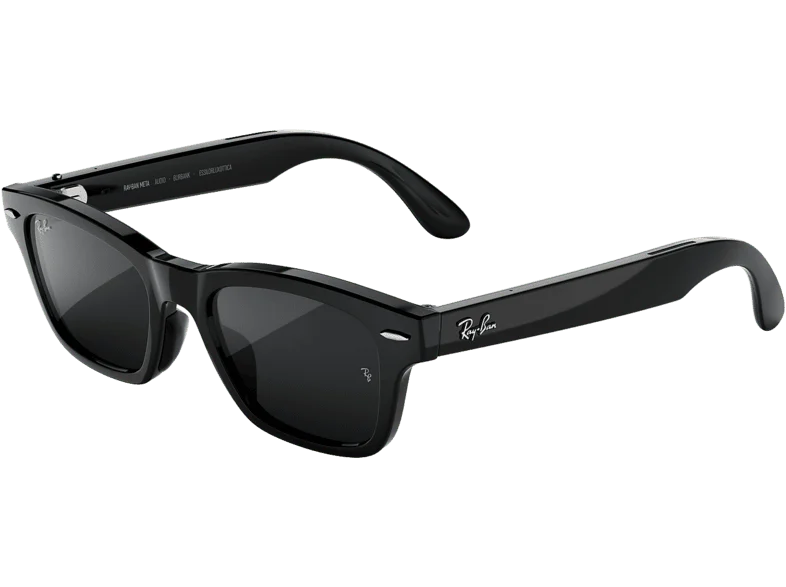 Gafas IA - Ray-Ban Meta Audio Burbank, Shiny Black Sobre Gris, Transitions® gris, con de audio
