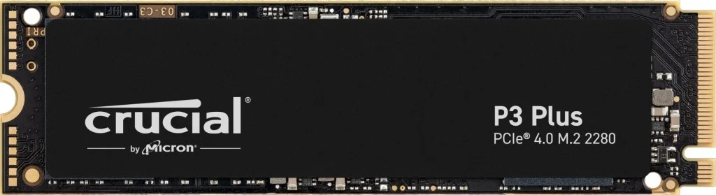 Crucial P3 Plus 1 TB M.2 PCI Express 4.0 NVMe 3D NAND CT1000P3PSSD8
