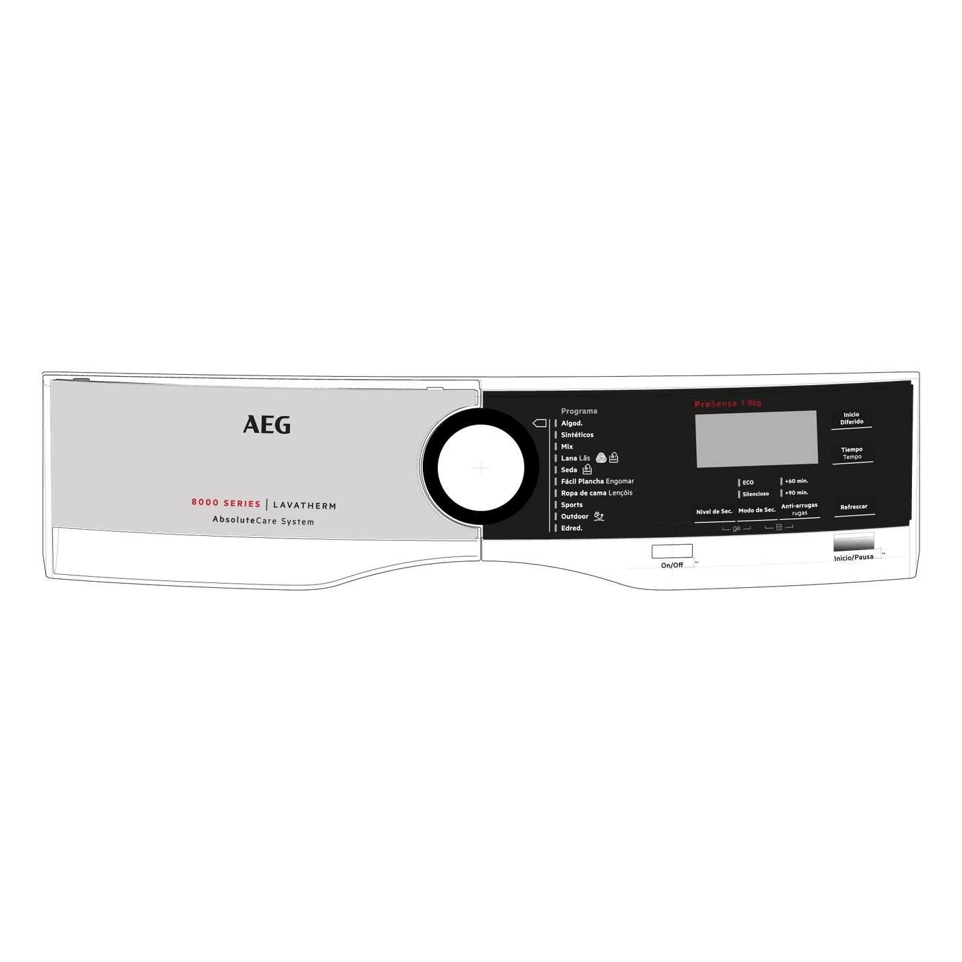 Electrolux panel mandos,blanco,AEG,T8DEE862,ES,PT 140060446030