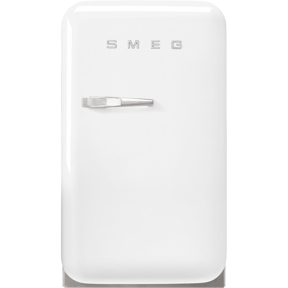 Smeg - Frigorífico 1 puerta Smeg, 34 litros, Frío estático, Blanco, apertura a la derecha - FAB5RWH6.