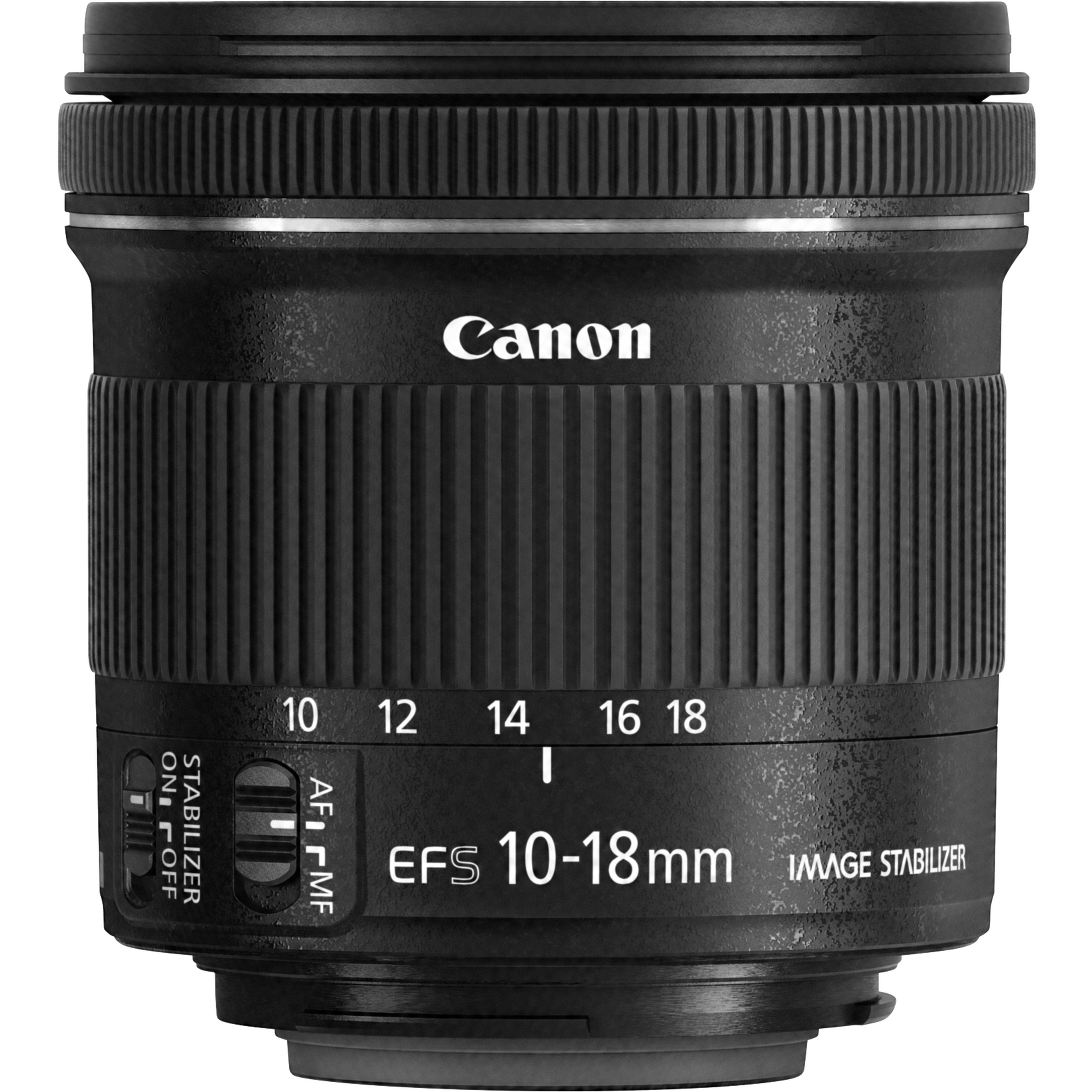 Objetivo - Canon EF-S 10-18 mm f/4.5-5.6 IS STM