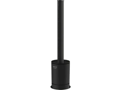Ventilador de pie - Cecotec TotalPure 3in1 Connected Max Expert, Wi-Fi, 2000 W, 14 velocidades, Oscilación 80º y filtro extra, Negro