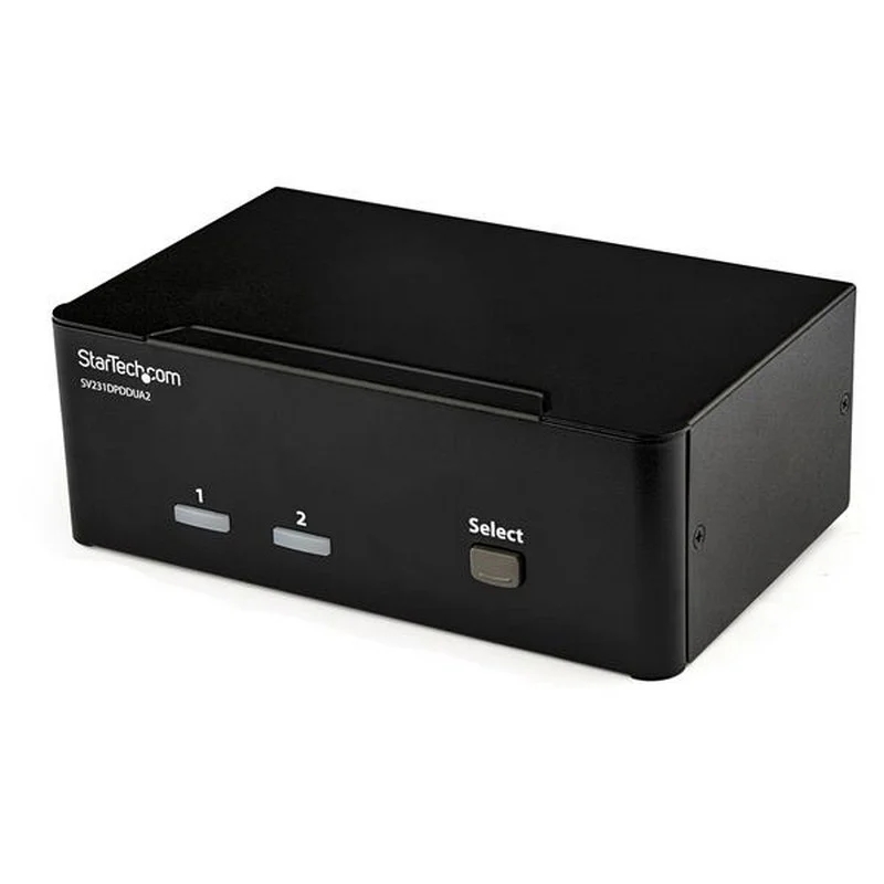 Switch Conmutador KVM de 2 Puertos DisplayPort 4K 60Hz