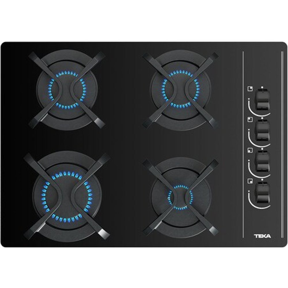 Teka - Placa de gas Teka con 4 quemadores - GBC 64003 KBN.