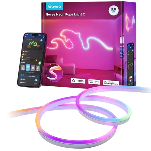 Govee Neon Rope Light 2 - Tira LED 3 metros