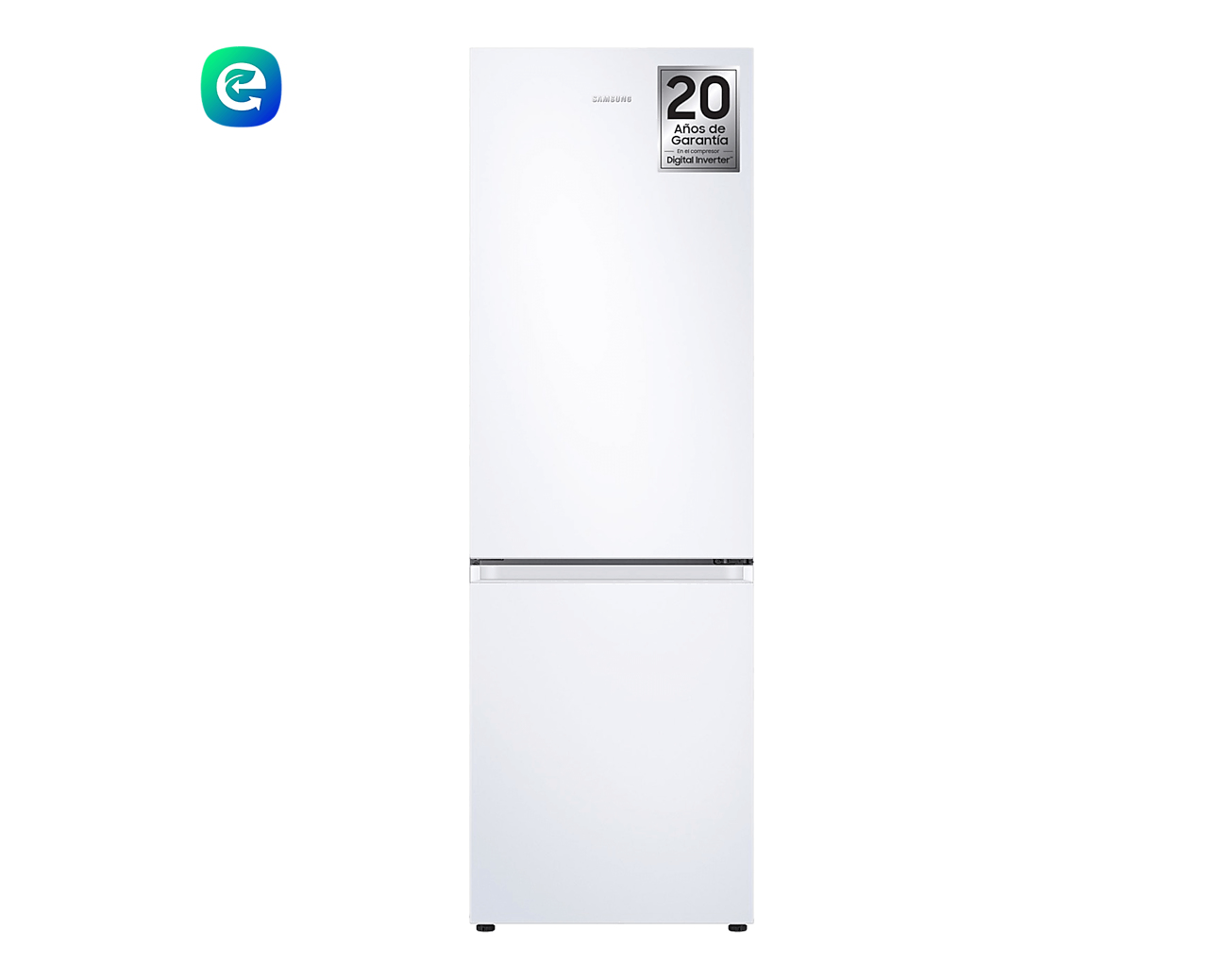 Samsung - Frigorífico Combi Samsung con tecnología SpaceMax, Smart - RB34C600DWW-EF.