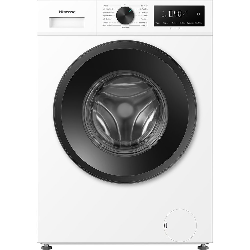 Hisense - Lavadora Hisense 7 Kg , 1200 rpm con tecnología Inverter- WF1I7022BWJ.