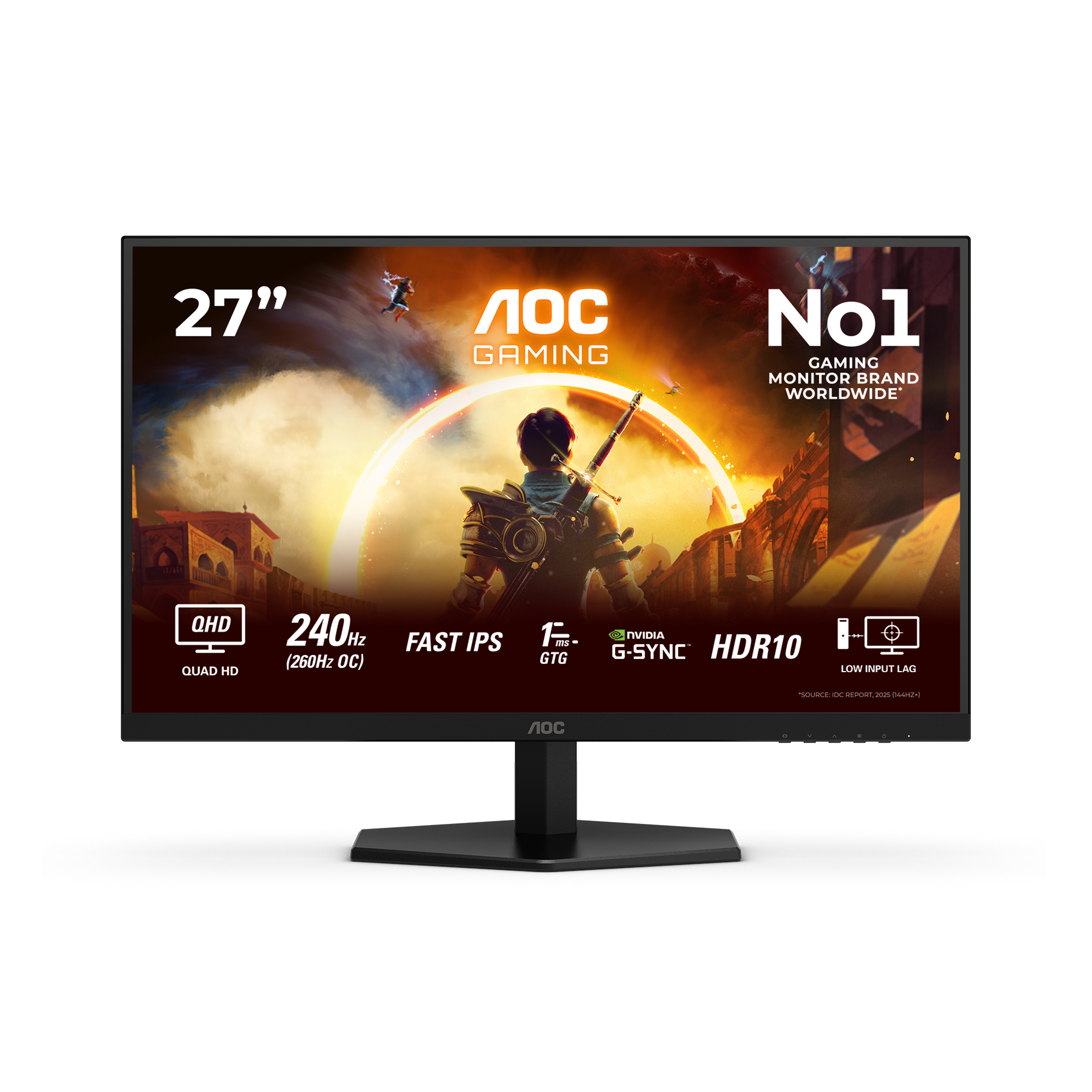 AOC G4 Q27G42ZE pantalla para PC 68,6 cm (27") 2560 x 1440 Q27G42ZE